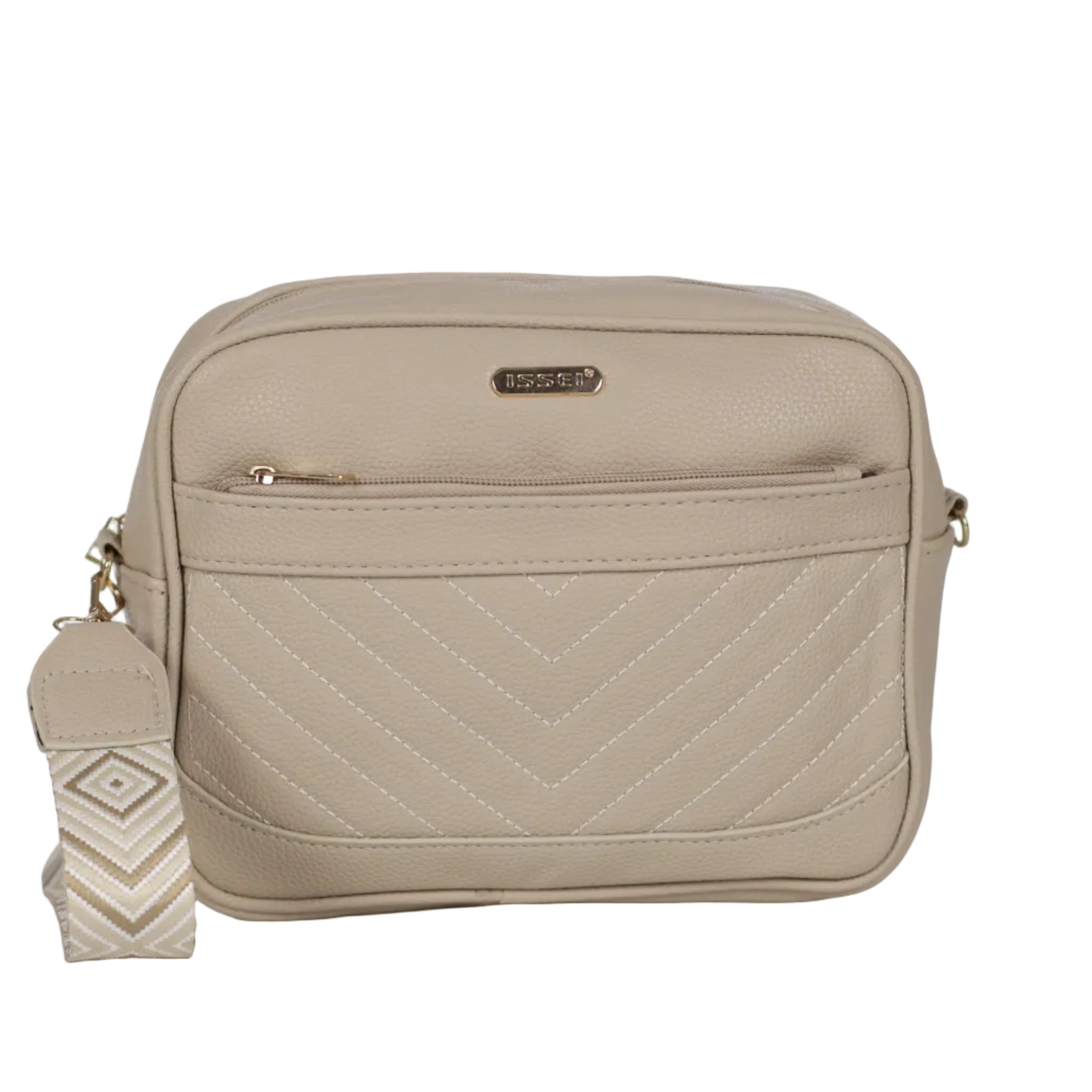 BOLSO MANOS LIBRES ISSEI 1342 CAPUCHINO