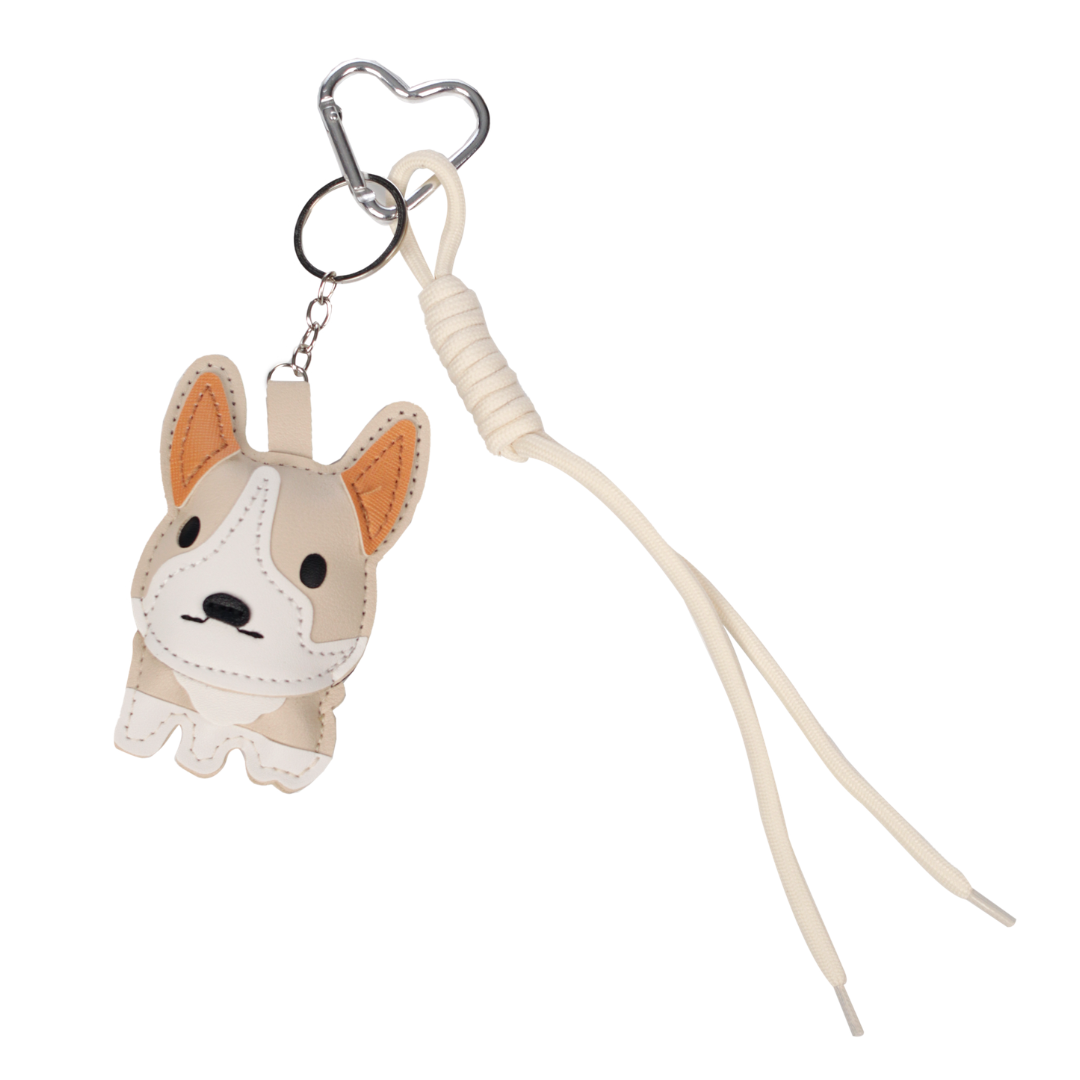 Llavero_dama_perro_beige