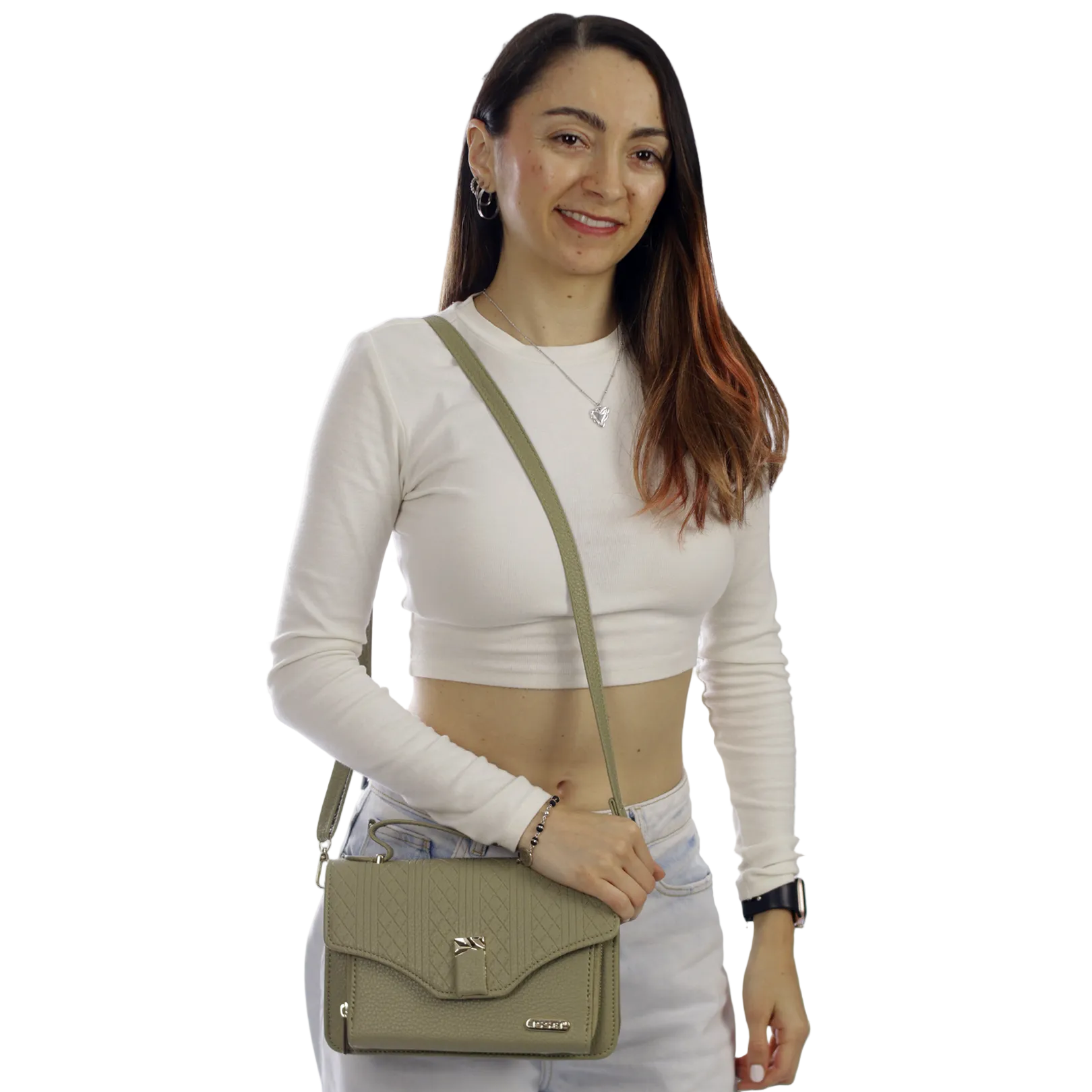 bolso issei 1310 verde  